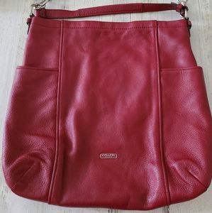 Coach cranberry purse